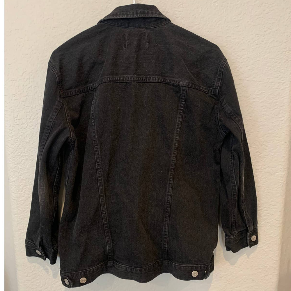 Madewell The Oversized Jean Jacket in Lunar Wash (S) - Picture 4 of 6